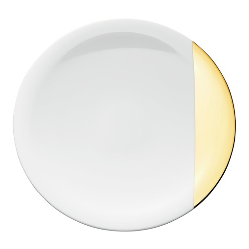 [241053] DEGRENNE SD ONE OR — round dinner plate 27 cm — 241053 (Pack of 6 pieces)