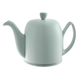 DEGRENNE SALAM MONOCHROME VERT AMANDE — tea pot 6 cups monochrome Almond green — 242328 (One piece)