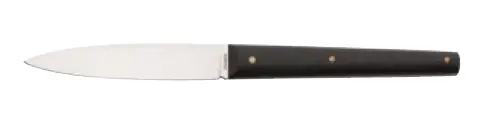 [243525] DEGRENNE MIRAGE LES ESSENCES — Steak knife Ebony handle — 243525 (Pack of 6 pieces)