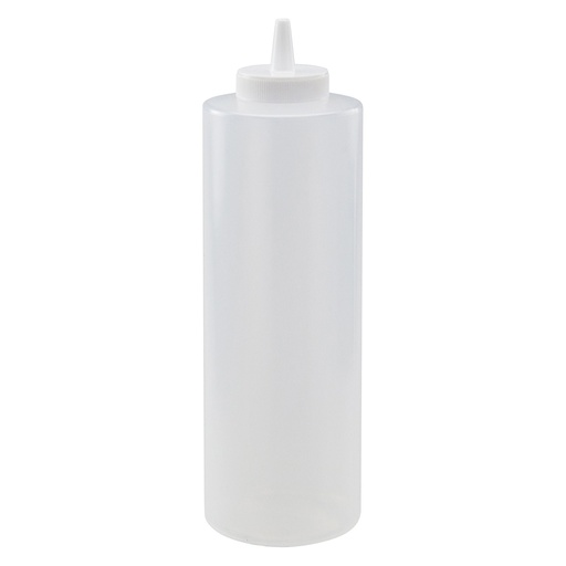 [PSB-24C] Winco Squeeze bottle 709.76 ml Clear — PSB-24C