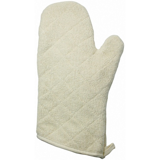 [OMT13] Winco Terry Cloth Oven Mitt, Silicone Lining, 13 inch