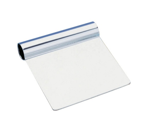 Mallard Ferrière All-stainless-steel dough scraper — Length: 130 mm; Width: 120 mm — 02750