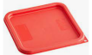 [P-081] JIWINS Square Food Storage Container Lid, Red