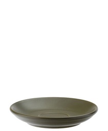 Utopia – Barista Espresso Matt Olive Saucer 4.75" (12cm) — CT9419-000000-B01012